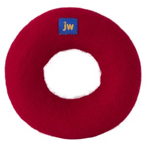 JW Wool-ee Ring Dog Toy